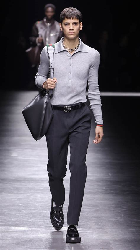 gucci men's fashion show|Gucci ancora fashion show.